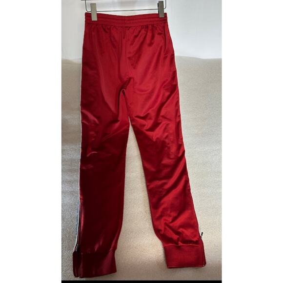Kappa Banda Tapered Sweatpants Track Men's M Red Sport Trouser Zip Bottom (play- - Picture 4 of 6